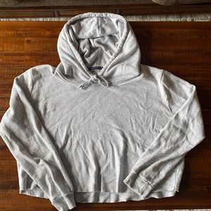 Cropped Grey Sweater